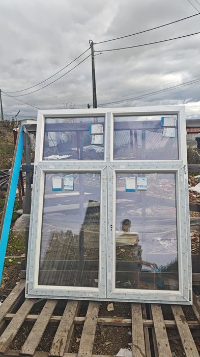 Portas e Janelas em PVC – Oscilobatentes, Vidro Duplo, Várias Medidas