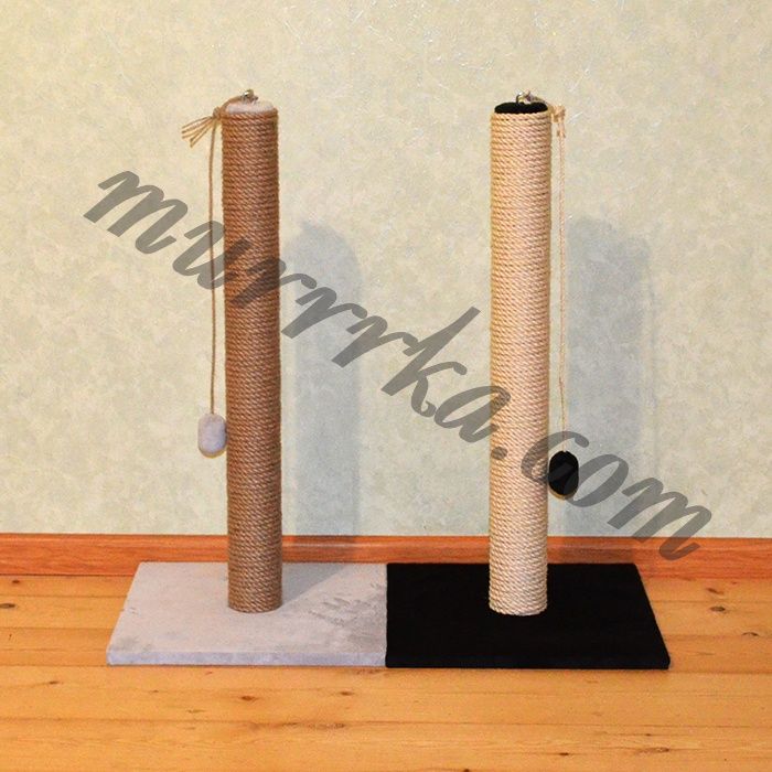 Кігтеточки 65см сизаль/джут/бавовна, когтеточка, дряпка, царапка