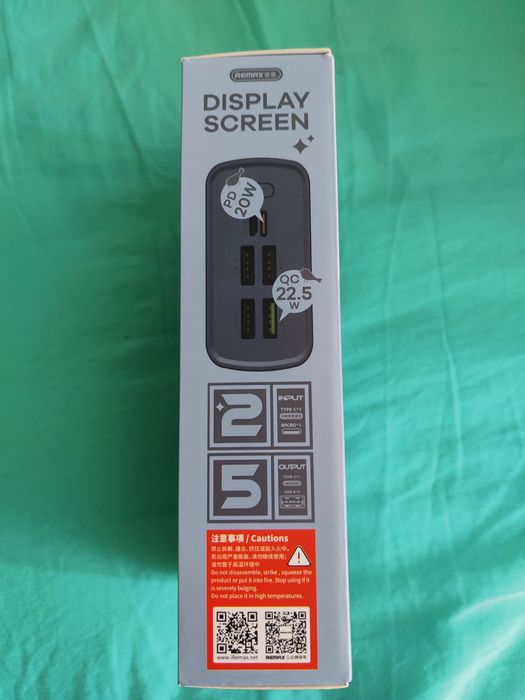 Павербанк Remax, 30000 mAh