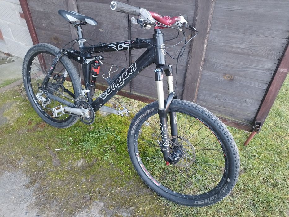 Rower Canyon big mountain II Dh Shimano Rock Shox sram okazja