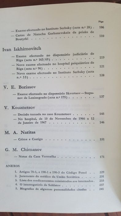 Vladimir Boukovsky - Uma nova doença mental na URSS: a oposição
