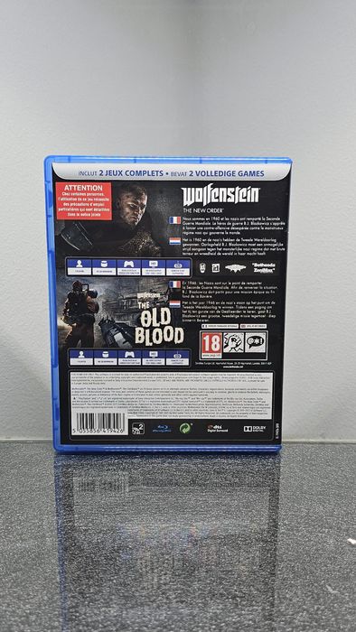 Pack 2X Wolfenstein The New Order The Old Blood PS4 PlayStation 4