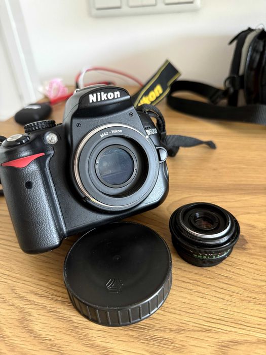 Industar-50-2 50mm f/3.5, Nikon adapter M42