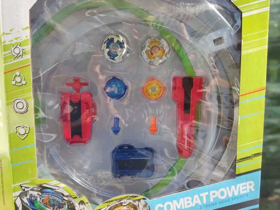 Бейблейд BeyBlade 2 дзиги запускник металопластик ігрове поле GF6010B