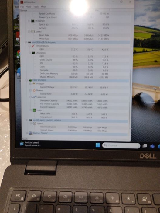 Dell latitude 3520 11°geracao I7-1165G7
