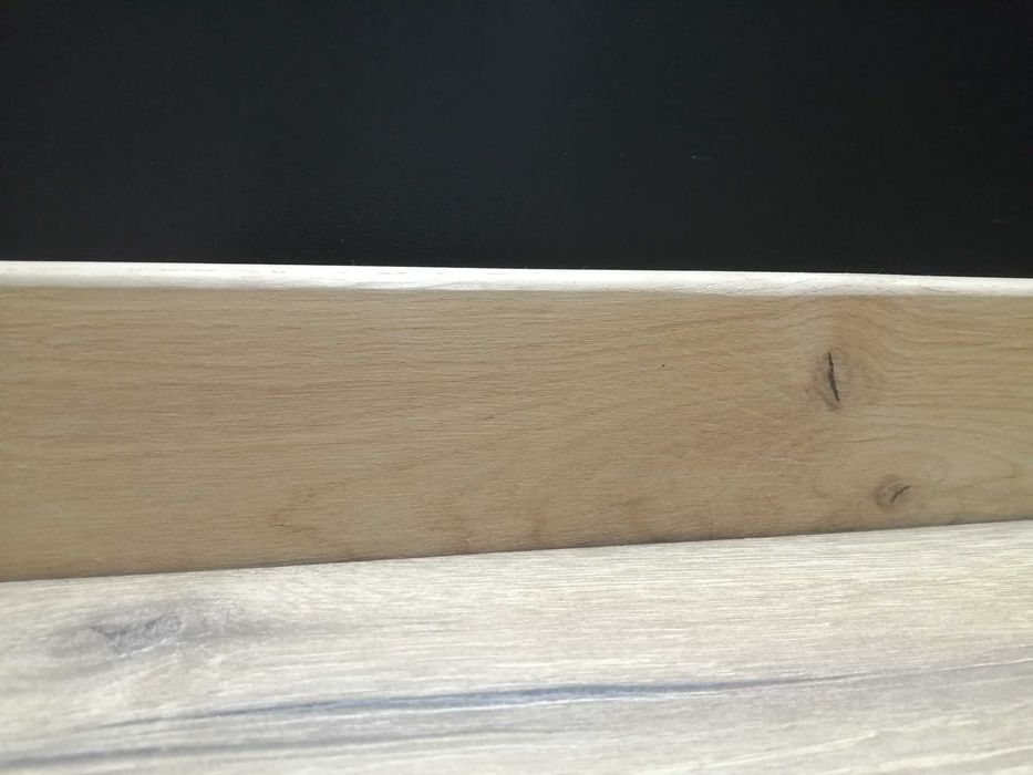 Tanie cokoły dębowe dąb rustykalny klasa B  oraz białe ,  PRODUCENT!!!