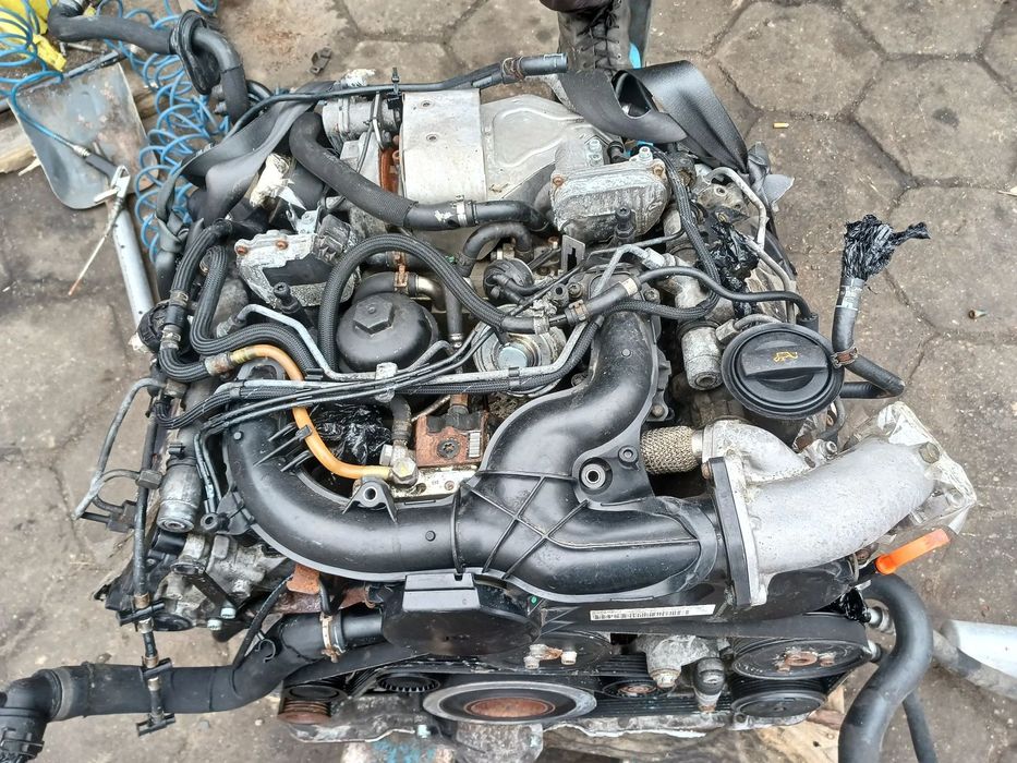 Silnik SŁUPEK / KOMPLETNY 3.0 TDI V6 BMK 165 kW 225KM 226 KM Audi A6 C6 AUDI A8 D3 Volkswagen Phaeton GWARANCJA