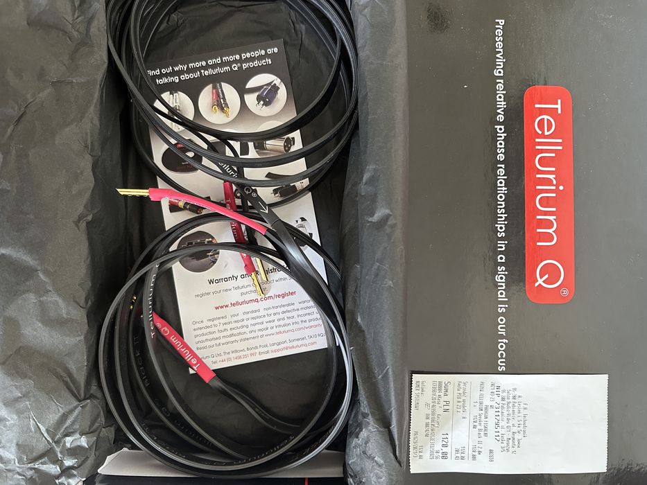 Kable głośnikowe Tellurium Q