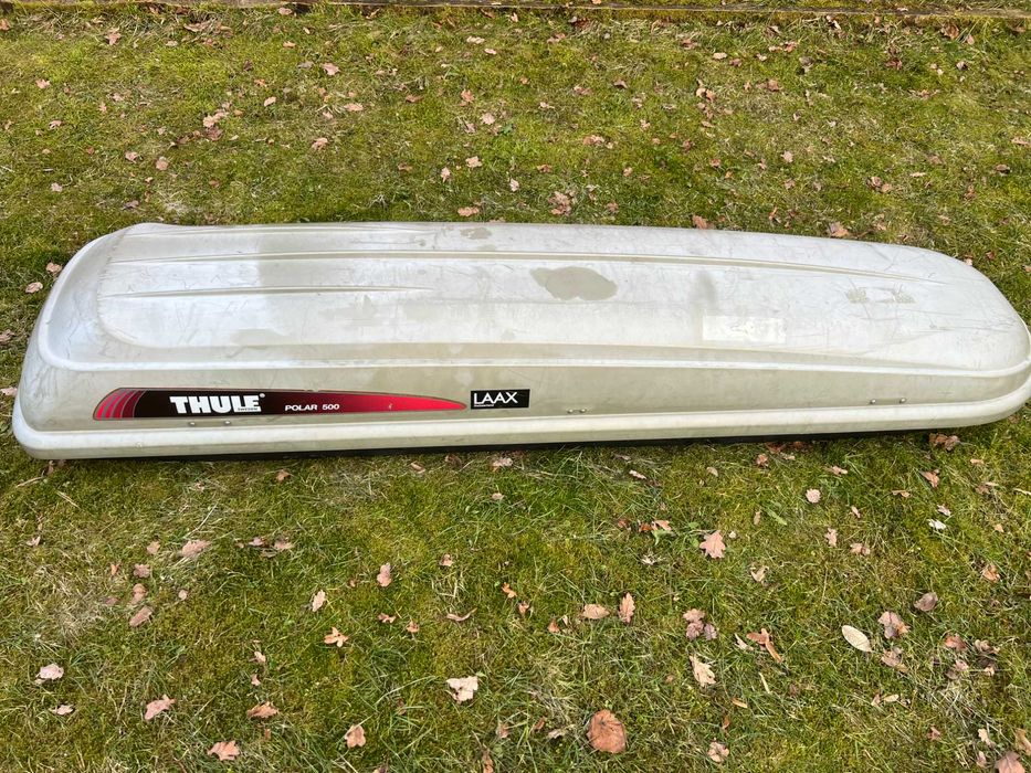Bagażnik BOX dachowy Thule polar 500 + belki