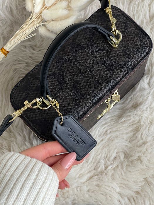Женская сумка Coach Ava Crossbody через плечо Коуч бочонок