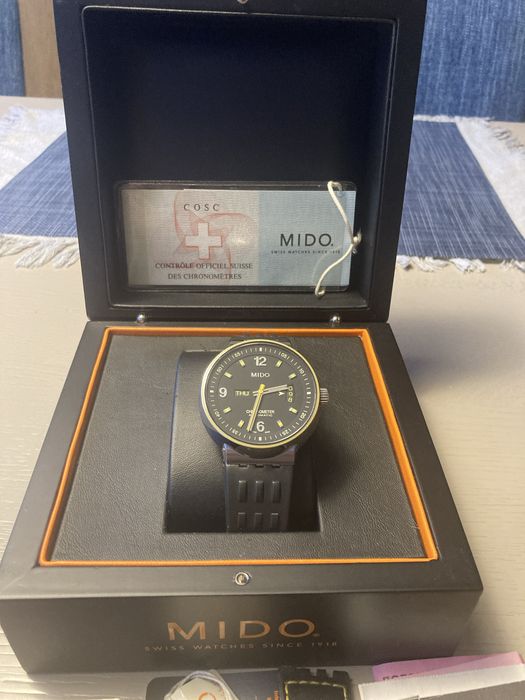 Швейцарський годинник MIDO 8341 Chronometer (сертифікований COSC)