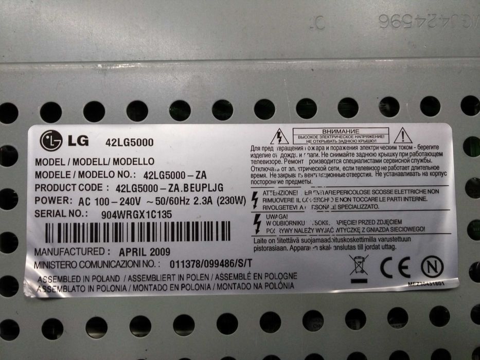 Peças Para TV LCD e LED