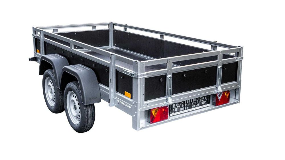 Przyczepka samochodowa 264x126x40 Temared WOOD 2612/2 DOSTAWA POD DOM