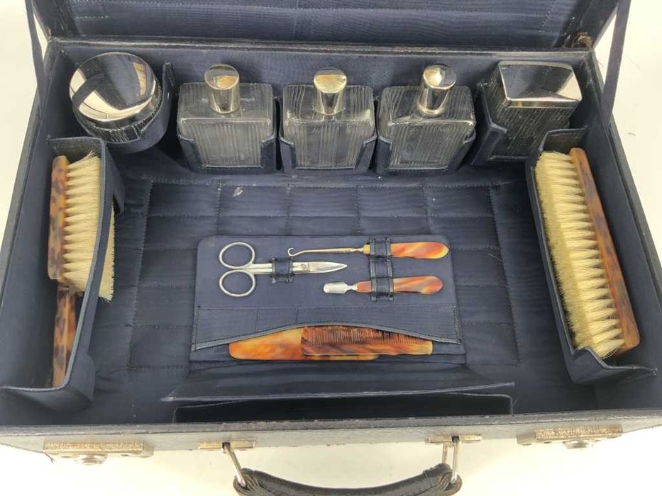 Estojo Beleza Homem / Cavalheiro Antigo Vintage