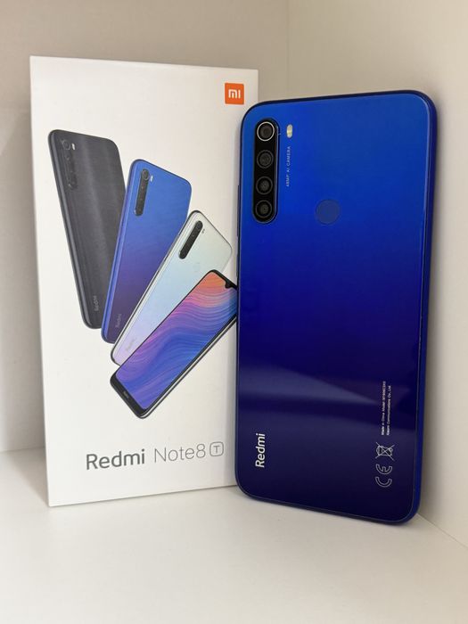 Xiaomi Redmi Note 8T (Blue) — повний комплект