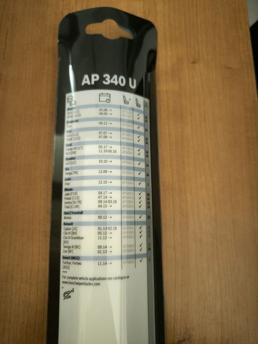 NOVA Escova Bosch Aero Twin