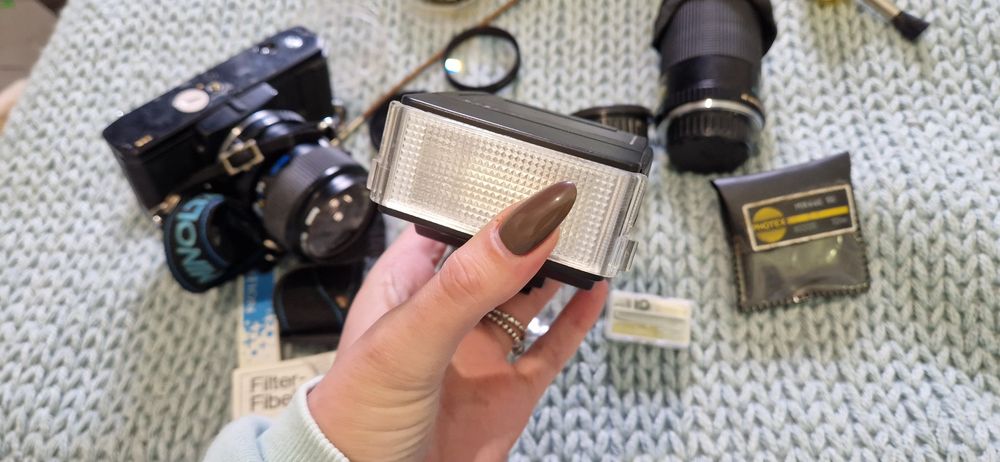 Винтажный плёночный фотоаппарат Minolta X-300 (Япония) + объективы