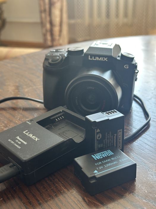 Aparat Lumix g7, stan bardzo dobry