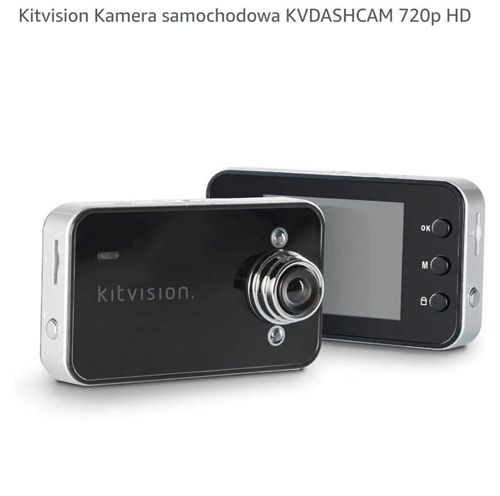wideorejestrator samochodowy Kitvision HD Dash Cam.