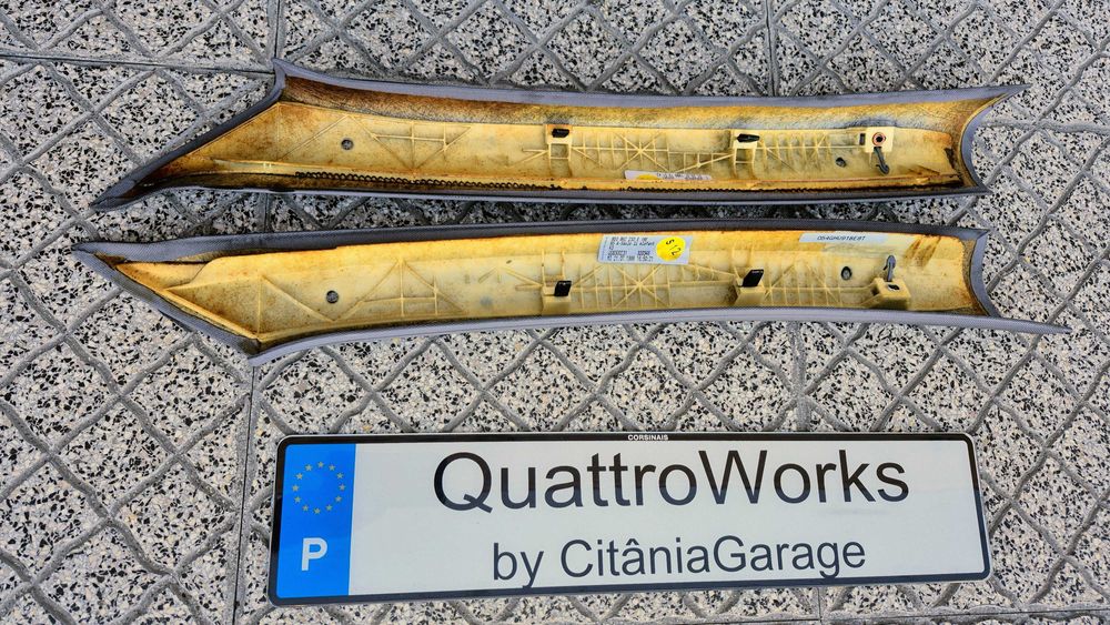 AUDI A4 B5 (8D)- Pilares A - Para-brisas Originais Em EXCELENTE ESTADO