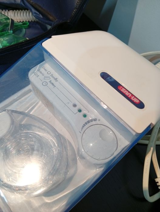 Nebulizador com acessórios