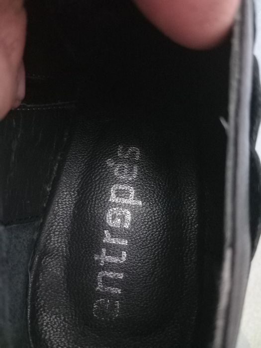 Botins en pele  n 36 (entrepes )