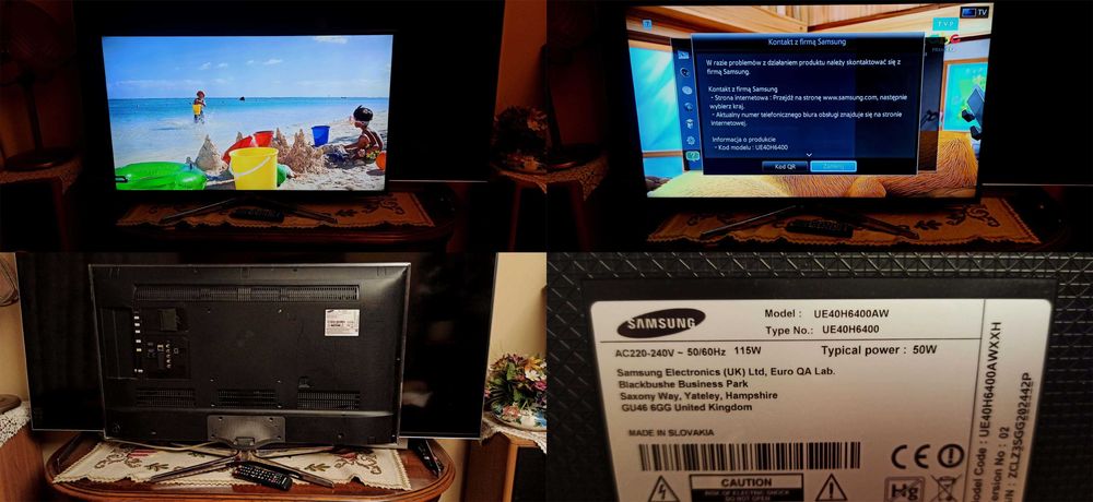 Tv Samsung UE40H6400 zbity!!!