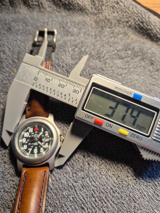 Zegarek w stylu militarnym (Field Watch) – po serwisie, nowa bateria