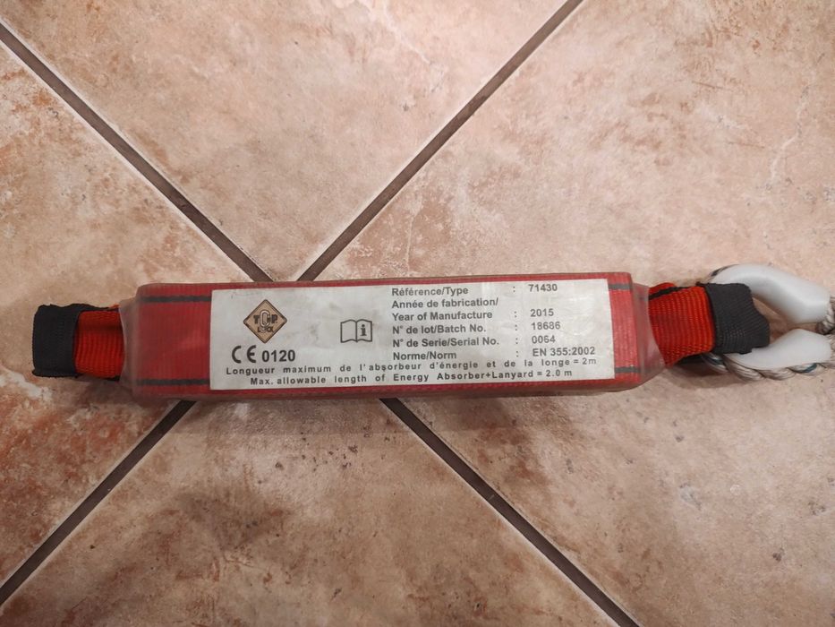 Linka amortyzująca do pracy na wysokości TOPLOCK 71430