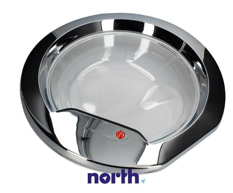 Drzwi przednie z zawiasem do pralki Hoover DXOA34 26C3/2-S