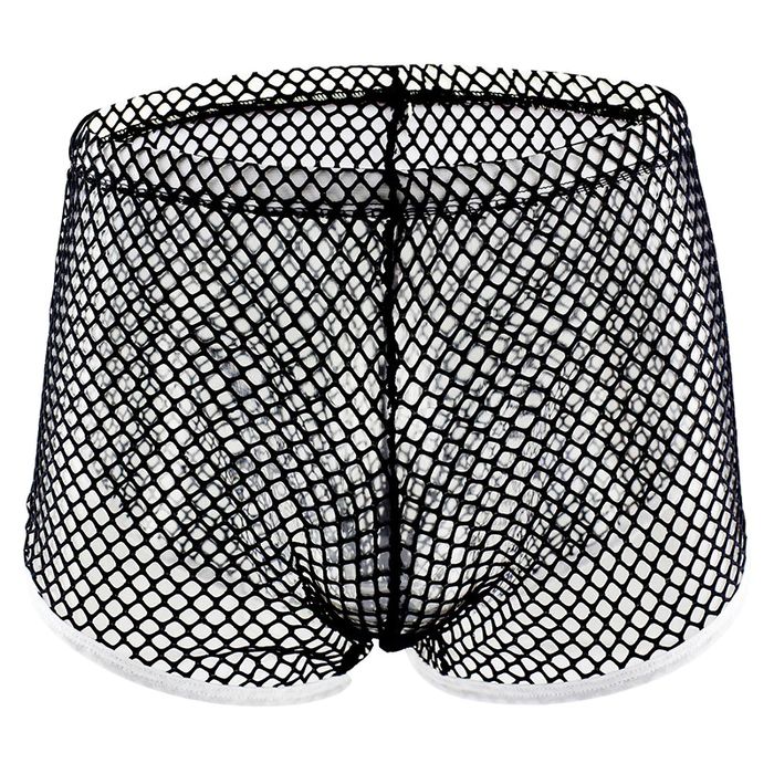 Męskie Przeźroczyste Bokserki z Siateczki - XXL