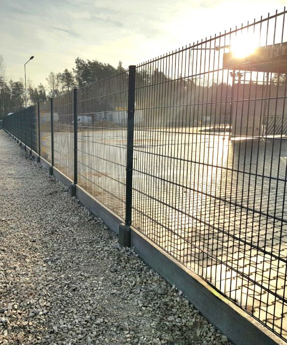 Panele ogrodzeniowe ogrodzenie WIŚNIOWSKI 2D 123cm 6/5/6 PROMOCJA 93zł