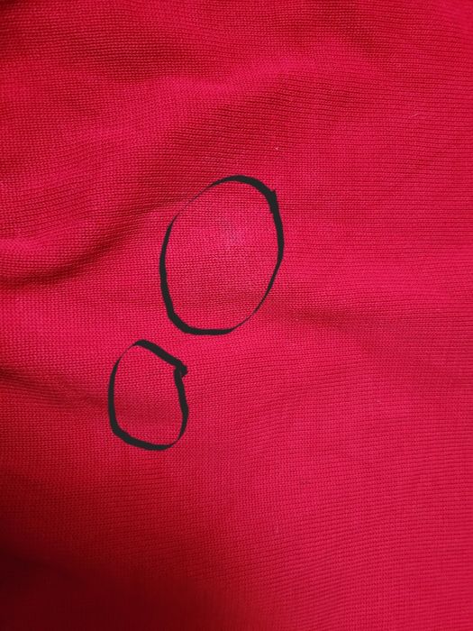 Sweterek męski w serek Gant L czerwony 100% bawełna elegancki