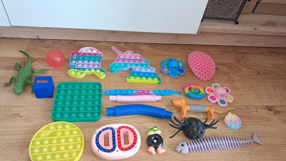 Squishy gniotki zestaw antystresowy duży