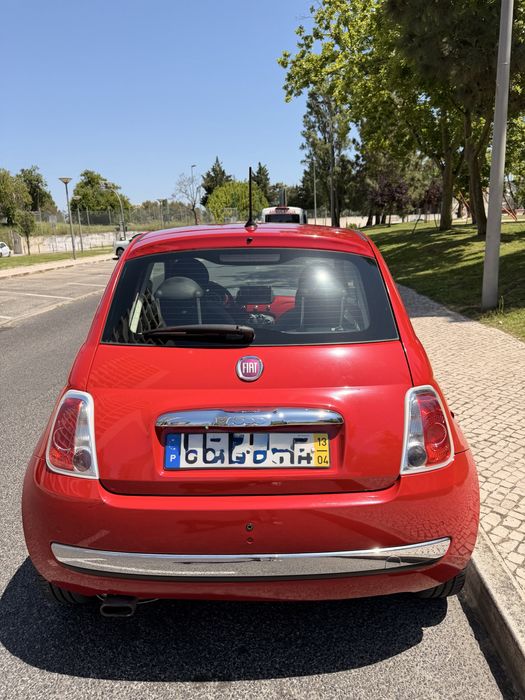 Fiat 500 1.2 Lounge Automático | 86.880 km | Teto Panorâmico | Câmara Traseira