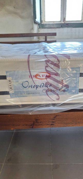 Cama rústica madeira maciça