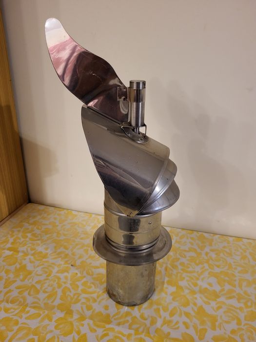 Nasada kominowa obrotowa typu "strażak", żaroodporna, fi 130