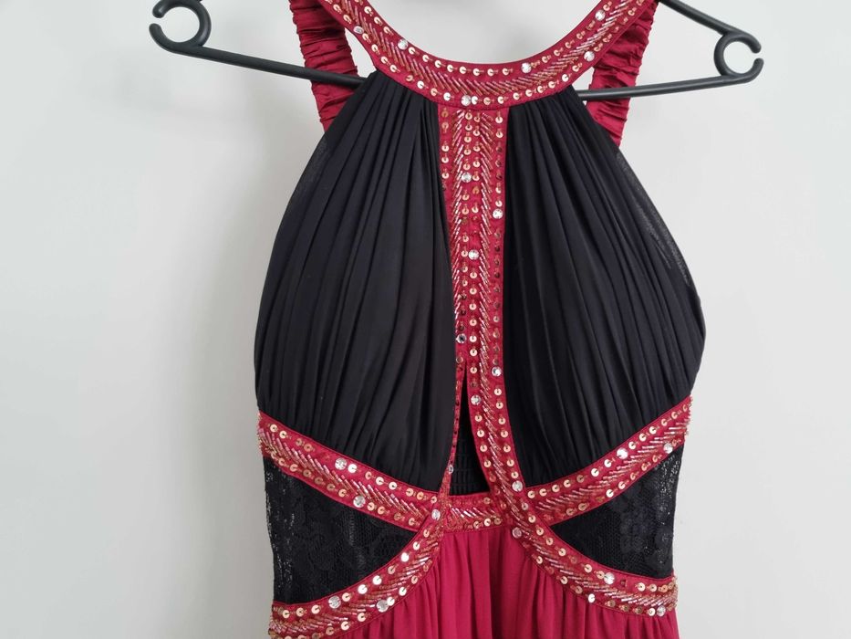 Długa, wieczorowa suknia, Little Misterss, rozmiar 36, S