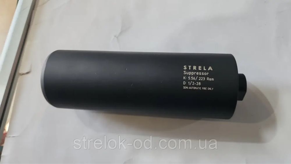 Глушник Стріла. пбс для AR-15. калібр 5.56/223. різь 1/2"-28 UNEF
