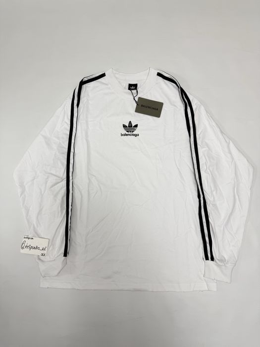 Лонгслив Balenciaga X Adidas white S M L: 2 200 грн. - Лонгслив