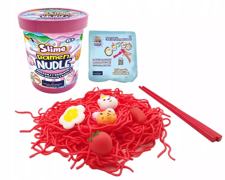 Slime Ramen Nudle. Misiowy przytulas. Epee. Nowy Produkt