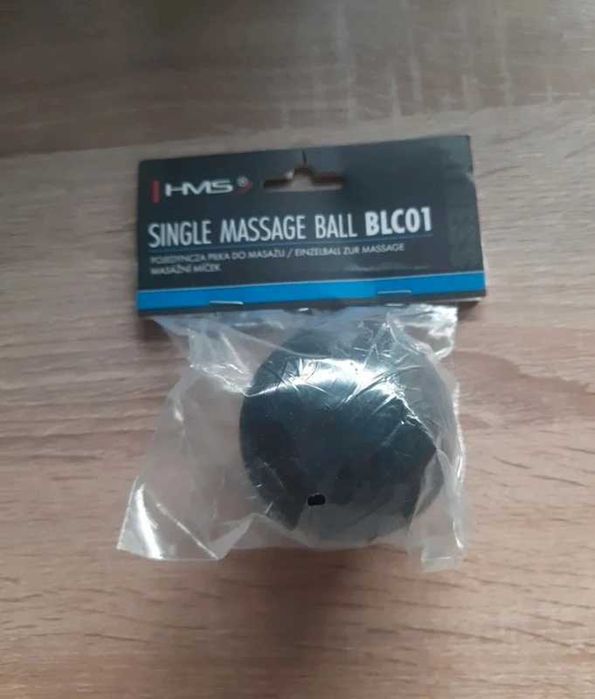Pojedyncza piłka do masażu BLACK Lacrosse HMS