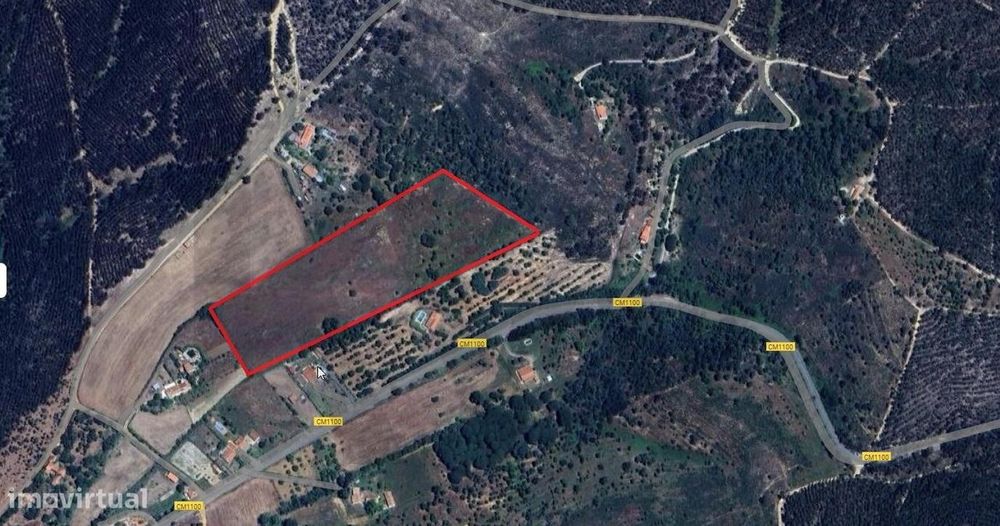 Terreno Rústico com 44.250 m2 (4,425 ha) – São Luís, Odemira — São Luís, Beja