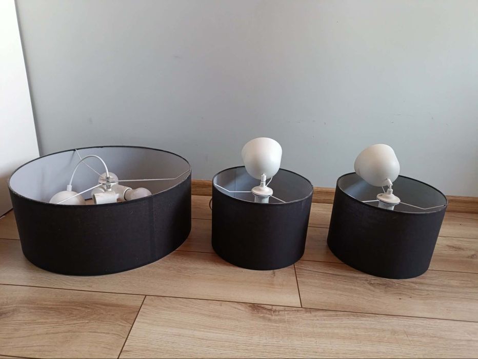 Lampa wisząca sufitowa 3szt