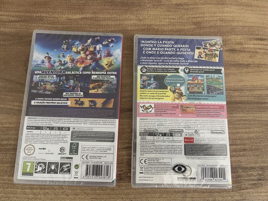 Jogos Nintendo Switch - Novos/Selados