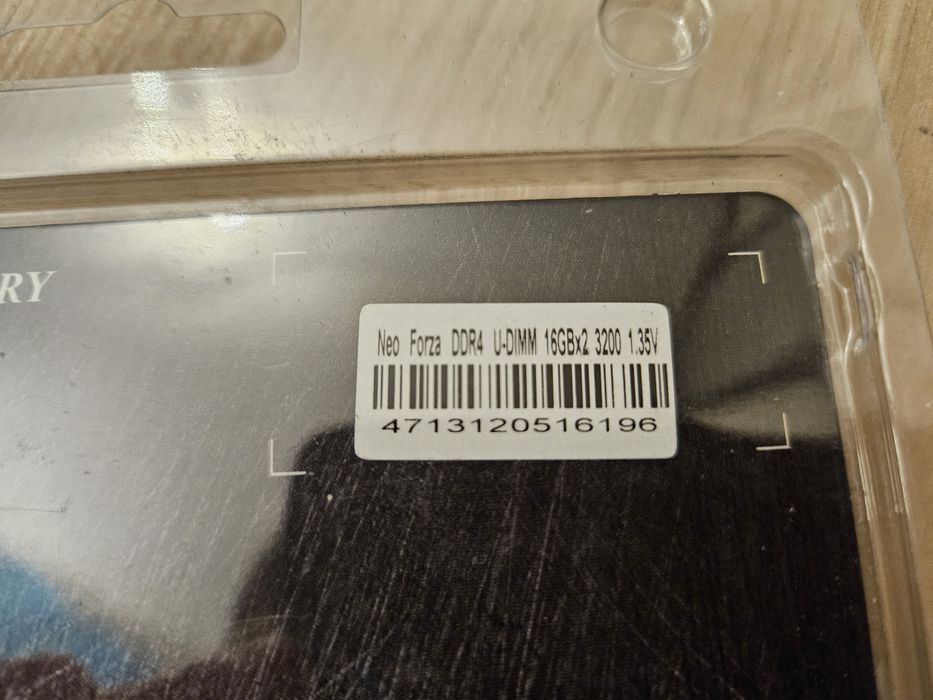 DDR4 3200Mhz 32Gb (2x16Gb) CL16 G.Skill Ripjaw V и Forza Neo