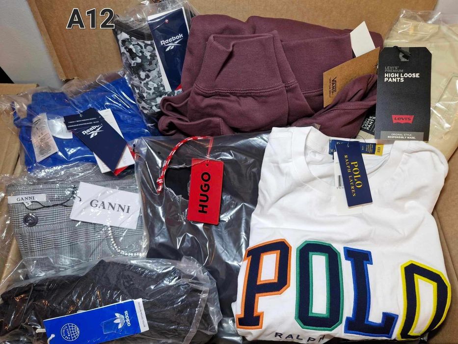 10 kg kat A Pakiety zalando boxy odzieży premium hurtownia nowe metka