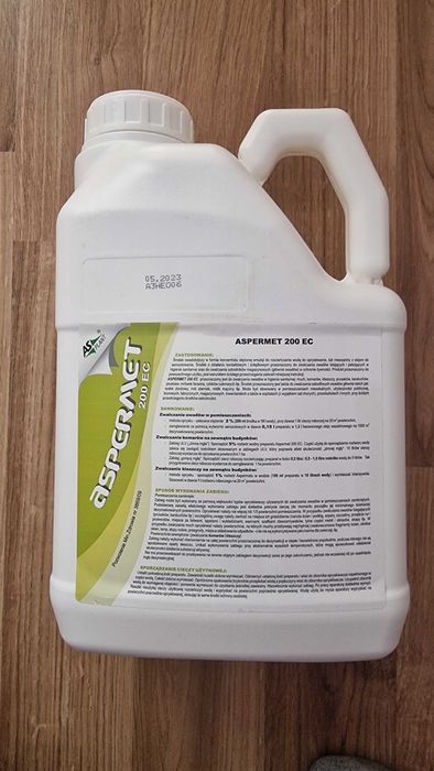 Aspermet 200EC 5L oprysk na komary, kleszcze, muchy