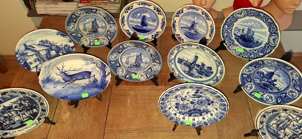 Talerze ścienne ozdobne porcelana