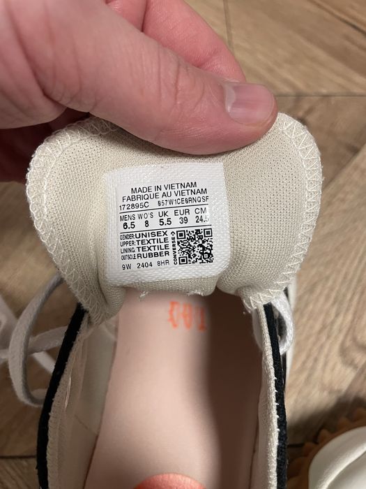 Converse Run Star Motion біло-чорні, розмір 39 — майже нові